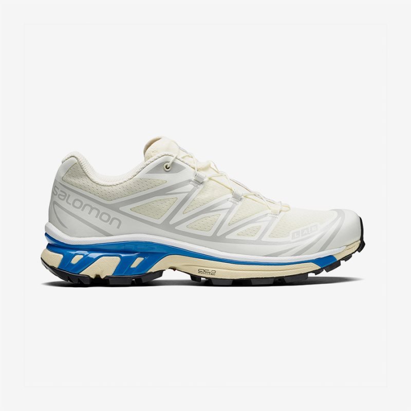 Salomon S/LAB XT-6 SOFTGROUND LT ADV Mens Sneakers White UK EBDL